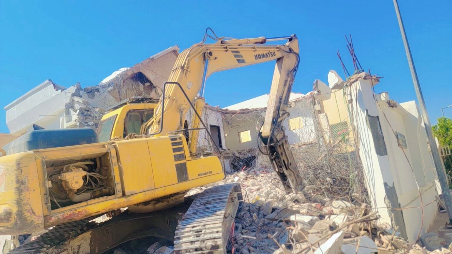 مقاول هدم حي المرسلات